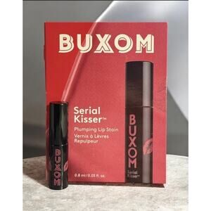 BUXOM Serial Kisser Plumping Lip Stain PUCKER UP DOLLY .8 ml / .03 oz NIB